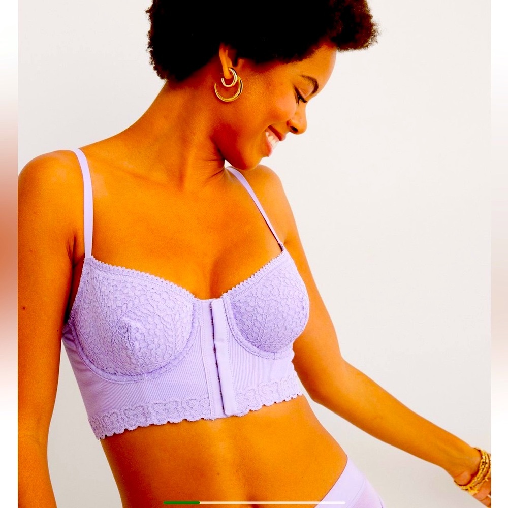 Lavender Lace Bralette
